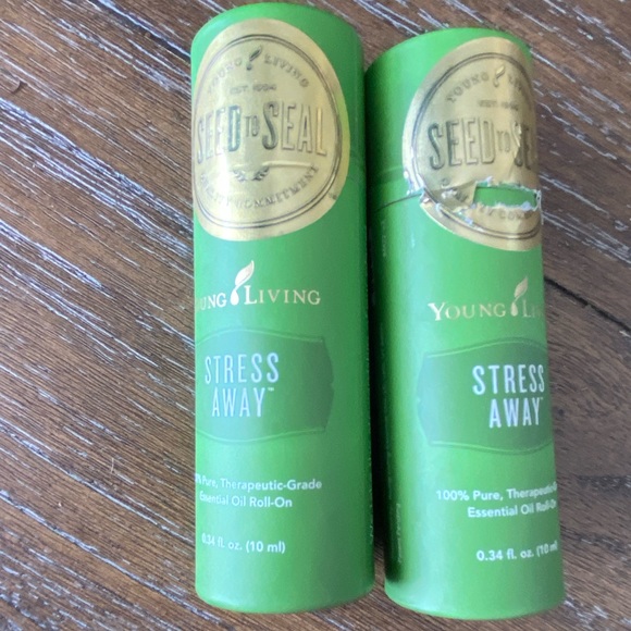 Young Living “Stress Away” Essential Oil Roll-On. 2 pk